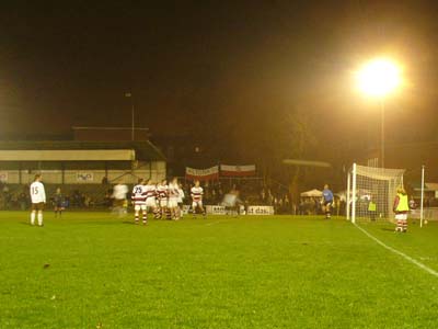 Freistoß zum 0:1 durch Iscan